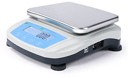 U.S. Solid Präzisionswaage Laborwaagen RS232 USB Schnittstellen (5000g, 0.01g)