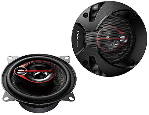 PIONEER TS-R1051S 3-Wege-Koaxial-Lautsprecher, 210 W, 10 cm – Kraftvoller Klang mit Präzision und sattem Bass