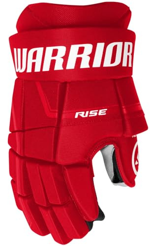 Warrior Rise Handschuhe Senior, Größe:14 Zoll, Farben:Rot