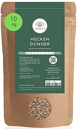 Heckendünger Für Immergrüne Hecken 10 kg l Geeignet Für Liguster, Hainbuchen & Thuja