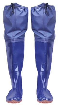 KESOTO Watstiefel für Damen und Herren, atmungsaktiv, rutschfest, PVC, mit Strumpffüßen, für die Landwirtschaft, Schuhe 39 Eur Größe