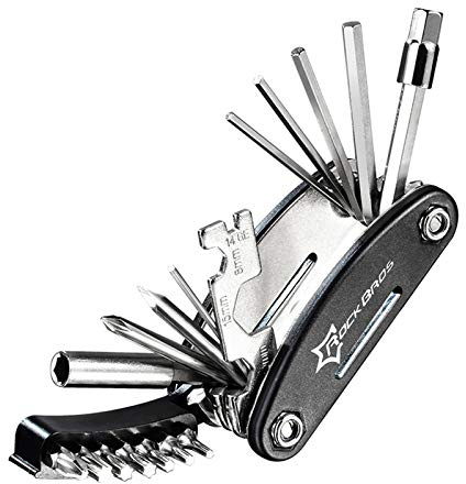 ROCKBROS Fahrrad Multitools 16-in-1 Fahrrad Reparatur Werkzeug Set Multifunktionswerkzeug