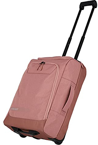 Travelite Reisetasche mit Rollen Kick Off Größe S, 55x40x20 cm, 44 Liter | Handgepäck Trolley für Condor, Ryanair, SWISS & Lufthansa, Sporttasche mit Teleskopgestänge, Schuhfach, leicht