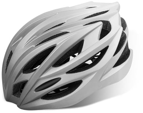 Fahrradhelm für Herren Damen Verstellbar Radhelm Stadthelm mit Abnehmbarer Innenfutter Cityhelm Leicht Rennradhelm Mountainbike MTB Helm für Erwachsene