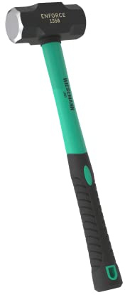 Extra Langer Fäustel 3LB mit 2K Fiberglasstiel 40cm aus der ENFORCE Serie von WIESEMANN 1893 I Hammer Kopf geschmiedet & induktiv gehärtet I 80478