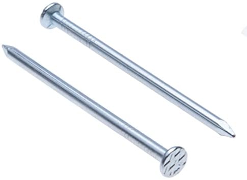 Nägel Rundkopf Holz (Packung mit 500 Stück) Nails for Wood Verzinkter Nagel Verzinkt für DIY und Crafts Home Decor Holzarbeiten Möbel Größe: Länge 25 mm Nageldurchmesser 1.4 mm
