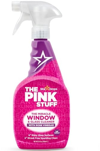 Stardrops The Pink Stuff The Miracle Fenster- und Glasreiniger mit Rosenessig