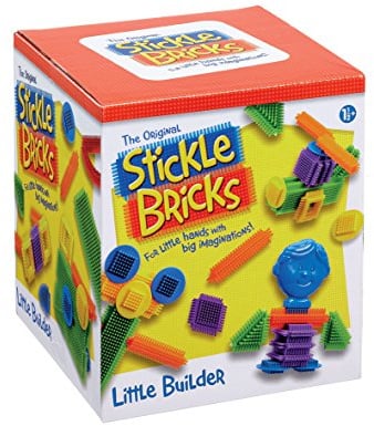 Stickle Bricks Spielsteine, Little Builder, 14 x 14 x 16 cm