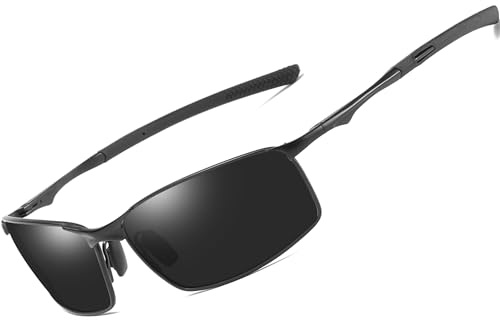 AORON Polarisierte Sonnenbrille Herren Outdoor Sportarten Schutz Brille UV400 Schutz Fahrbrille