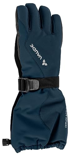 VAUDE Kinder Winterhandschuh Kids Snow Cup Gloves, warm, wasserdicht und winddicht, dark sea uni, 6