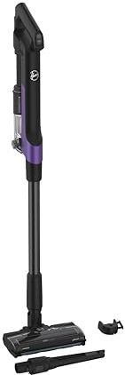 Hoover ultraleichter kabelloser HF2 Akku Staubsauger für alle Böden, mit Verdichtungs-Funktion für 3X mehr Staubkapazität, Anti-Twist gegen Haarverwicklung, LED-Leuchten, 40min Laufzeit [HF2Z10H]