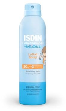 ISDIN Fotoprotector Pediatrics Lotion Spray LSF 50 (250ml) | Lichtschutz-Spray LSF 50 | Pädiatrisch und dermatologisch getestet
