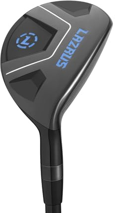 LAZRUS GOLF Premium Hybrid Golfschläger für Herren – 2, 3, 4, 5, 6, 7, 8, 9, PW Rechtshänder & Linkshänder, Graphit-Schäfte, Regular Flex (Herren, RHB GW)