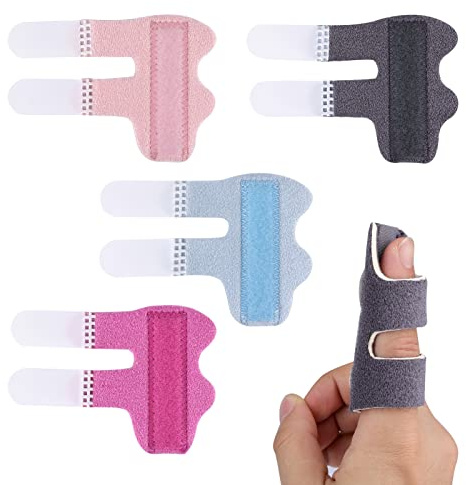 AIEX Fingerstützschienen, 4 Stück (4 Farben)