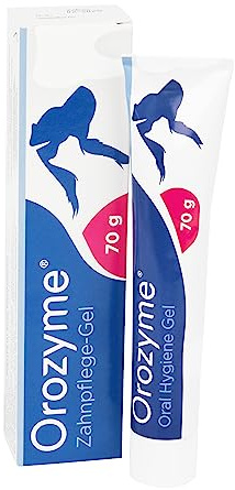 emmi-pet 1x Orozyme Zahnpflege-Gel für Hunde & Katzen mit Selbstreinigungsfunktion I Zahnpasta für effektive Maulhygiene I Hundezahnpasta gegen Zahnstein, Mundgeruch & für die optimale Balance