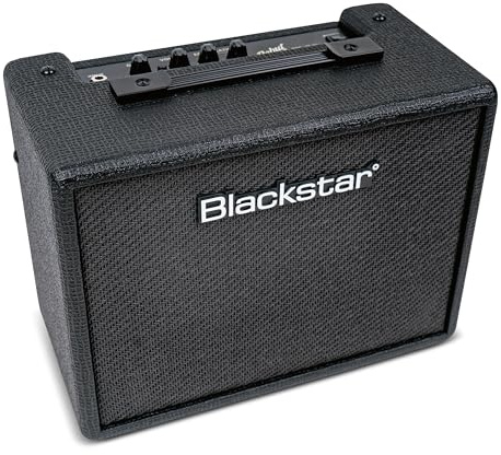 Blackstar Debut 15 LT E-Gitarre 15-Watt-Kombiverstärker, perfekt für Anfänger, Lautstärke- und EQ-Regler zum Üben zu Hause, Audioeingang und emulierter Ausgang/Kopfhörer