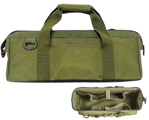 Zeltzubehör Tasche - Großes Organizer Mit Fächern | Zeltnagel-Aufbewahrung Mit Tragegriff - Für Outdoor Camping Wandern Klettern
