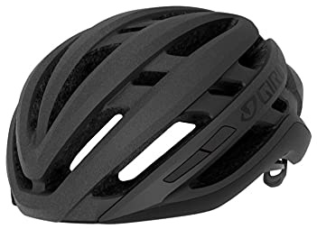 Giro Agilis MIPS Rennradhelm – MIPS – verstellbare Passform – Gute Belüftung – schlanke Silhouette – für alle Straßen – Matte Black, Größe: S