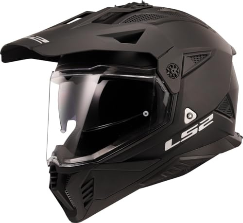LS2 Motocrosshelme Pioneer II noir mat L | Größen: XS-3XL