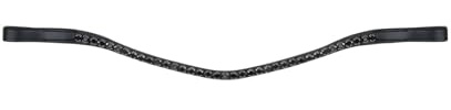 Waldhausen Stirnband X-Line Glam, schwarz, schwarz, WB