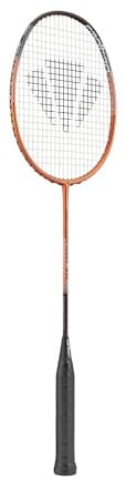 Carlton Badmintonschläger Drivespeed 3.0, Rot Orange/Schwarz