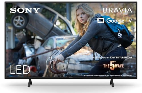Sony BRAVIA, KD-43X75WL, 43 Zoll Fernseher, LED, 4K HDR, Google TV, Smart TV, Works with Alexa, BRAVIA CORE, HDMI 2.1, Gaming-Menü mit ALLM