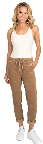 Lacamia - Cordhose aus Baumwolle, Herbst/Winter, Zeitlose Hose aus Cord H05