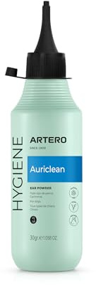 Artero Auriclean. Antiseptisches Pulver zur Enthaarung von Hundeohren.