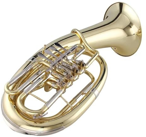 Classic Bb Euphonium Goldlackiertes Baritonhorn Für Anfänger Professionelle Performance Messinginstrumente