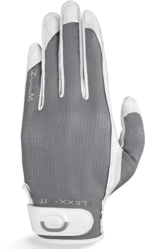Big Max Zoom 2024 Sun Style D- Mesh - Golfhandschuhe Damen 1 Stück (White-Grey)
