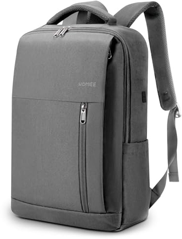 HOMIEE Laptop Rucksack Herren 17 zoll Laptoptasche Schulranzen Tagesrucksack Arbeitsrucksack Business Arbeitstasche Arbeit Lehrertasche Backpack Uni Weekender Daypack