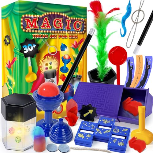 Heyzeibo Zauberkasten-Zaubertricks mit Zauberstab & Anleitung für Kinder | Weihnachten Geburtstag Geschenk Spielzeug, für Jungen und Mädchen