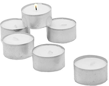 M.Professional Teelichter 8 Stunden Brenndauer 200er 400er 600er 800er 1000er Pack Gastronomie Kerzen Teelicht (1000)