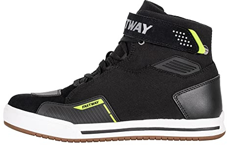 FAST WAY City Uni 221 Motorrad Schuhe Herren & Damen, Motorradschuhe mit CE Zertifizierung, Bequeme Motorradstiefel mit Schalthebel- & Knöchelverstärkung, Motorradschuhe Herren/Damen