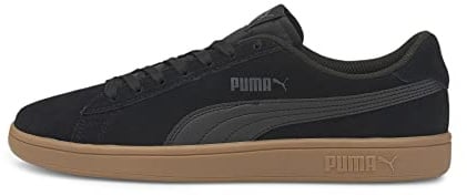 PUMA Unisex Puma Smash V2 Sneaker, Puma Black Puma Black, 45 EU