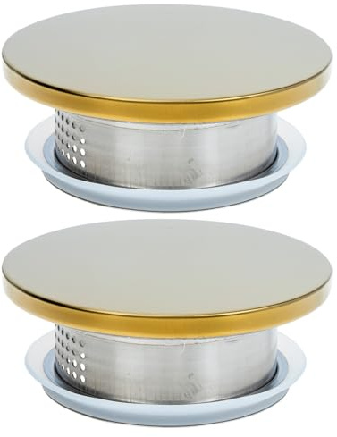 Cabilock 2 Stücke Glas Wasserkrug Ersatzdeckel mit Filter Wasserflasche Deckel Stopper Abdeckung für Wasserkaraffe Glas Wasserkrug Saftkaraffe Glaskrug