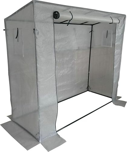 TrendLine Foliengewächshaus 198 x 75 x 155 cm Gewächshaus Tomatenhaus Treibhaus