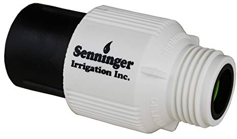 Senninger Druckminderer 25 PSI 1,9 cm (3/4 Zoll) Schlauchgewinde, Tropfbewässerung, Druckminderer, Niederfluss-Ventil – Landschaftsqualität, hohe Leistung