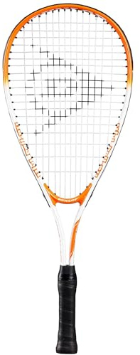 Dunlop Squashschläger Play Mini, Weiß/Orange