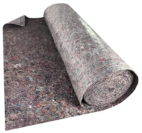 YRHome Malervlies 1 m x 50 m Abdeckvlies 50m² Gewicht 180 gr Abdeckvlies Schutzvlies mit PE Beschichtung für Maler Tapezieren Heimwerker Malerfilz auf Rolle