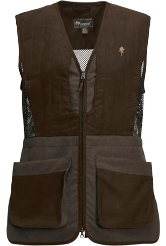 Pinewood 3824 Jagdweste Damen Suede Brown (241) XL
