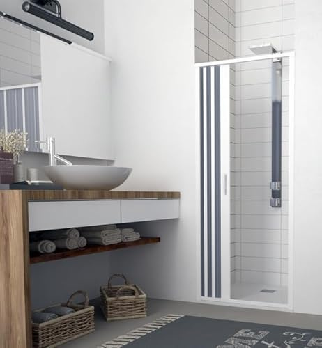 Duschtür Rimini, Nischendusche 100-80 cm