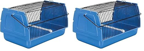 Trixie 5902 Transportbox, kleine Vögel/Kleintiere, 30 × 18 × 20 cm (Packung mit 2)