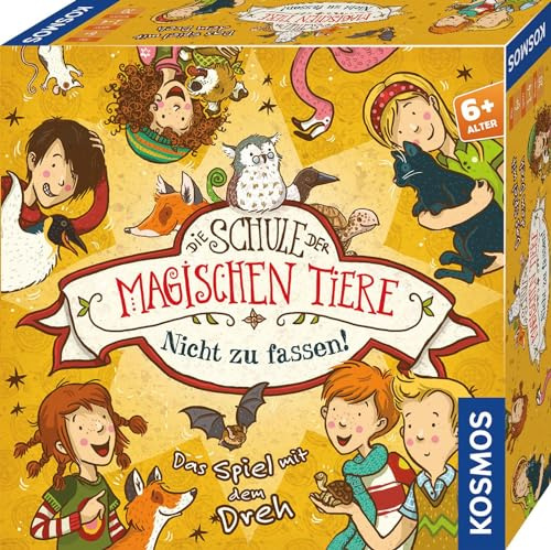 KOSMOS Die Schule der magischen Tiere Nicht zu fassen! | Kinderspiel ab 6 Jahren mit Würfel, Kooperatives Brettspiel, Familienspiel