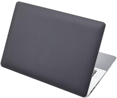 Mibbxea 15-15,6 Zoll Laptop Skin Sticker, Wiederverwendbare Vinyl Aufkleber Film Abdeckung für 13 13,3 14 15,4 Zoll Laptops & Netbooks, Dekorative, Kratzfest, Staubdicht, Wasserdicht (064 Dunkelgrau)