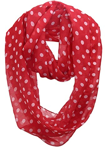 FAIRYGATE Damen Schal Frühling Loop Schal leicht und seidig Schlauchschal Tuch Unisex