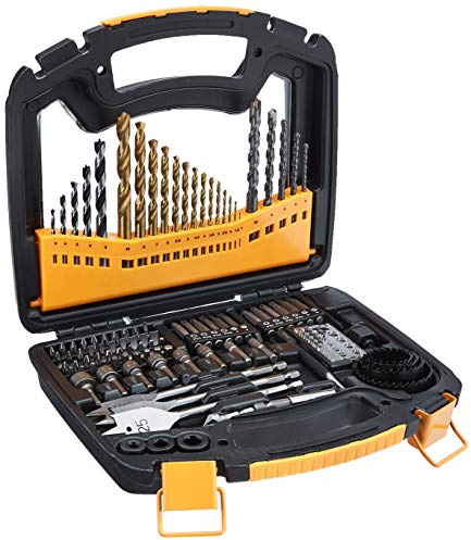 Amazon Basics Bohrer- und Schraubendreher-Multi-Bit-Set, 100 stück