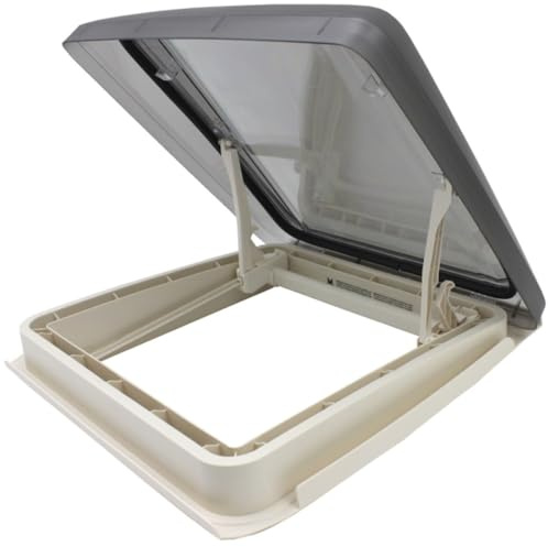 MPK VisionStar M Pro Dachluke Klarglas getönt 40x40 cm Dachfenster Dachfenster Dachluke in perlweiß Model 4903PW