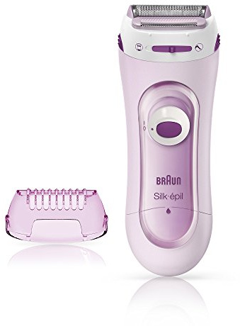 Braun Ladyshaver Silk-épil, Damenrasierer Elektrisch, 5100, Pink | Kabelloser Damenrasierer Elektrisch, Elektrischer Rasierer Und Trimmer, Rasierer Damen Intimbereich, Inkl. Trimmeraufsatz