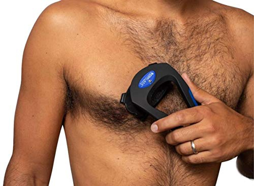 baKblade Grooming Co. - BODblade - Ergonomischer Körperrasierer für die Rasur von Brust, Armen und Magen